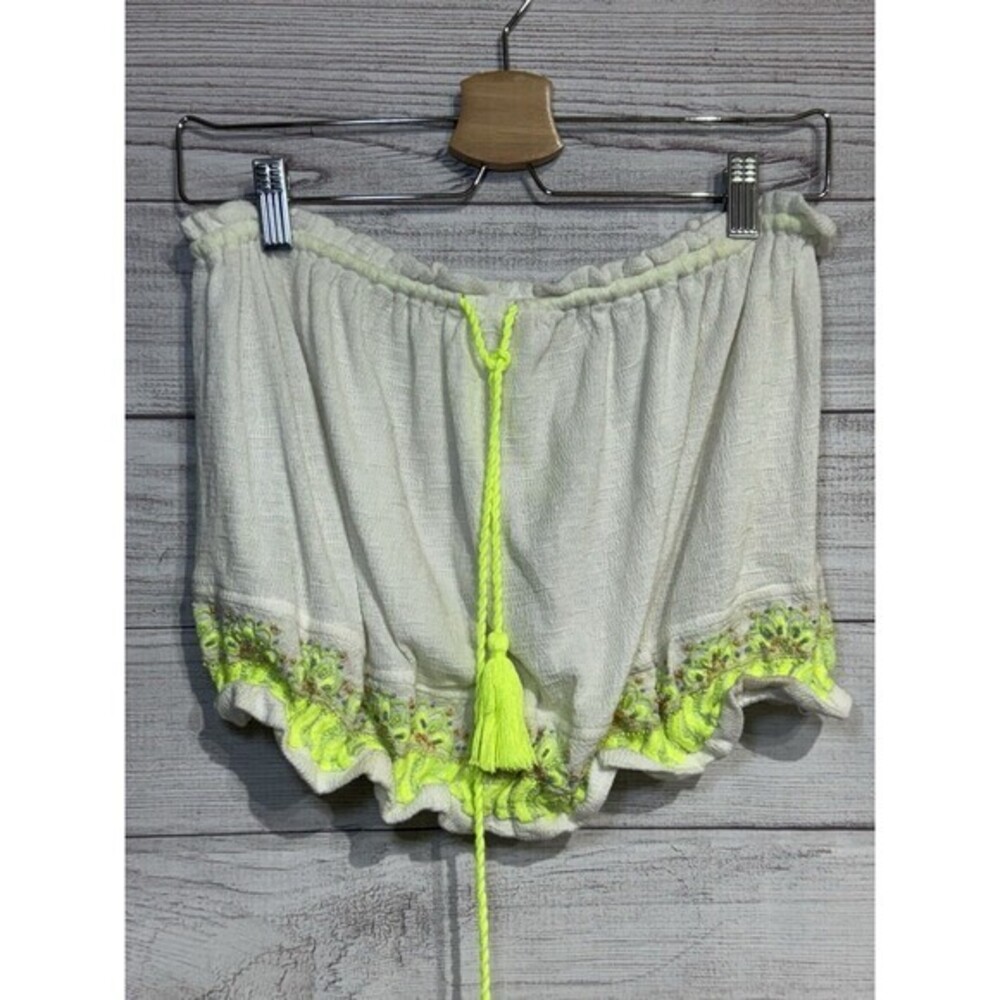 FREE PEOPLE No More Tiers Tube Top Size LARGE Ivory Embroidered